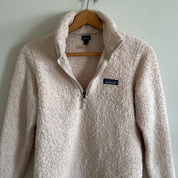Patagonia cream Los Gatos 1/4-Zip Fleece top pullover size XS - Picture 4 of 7